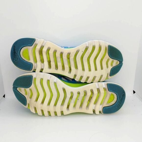 Reebok Sublite Duo Women's Pre-owned White & Blue Running Sneakers - sz. 9 - Picture 5 of 6